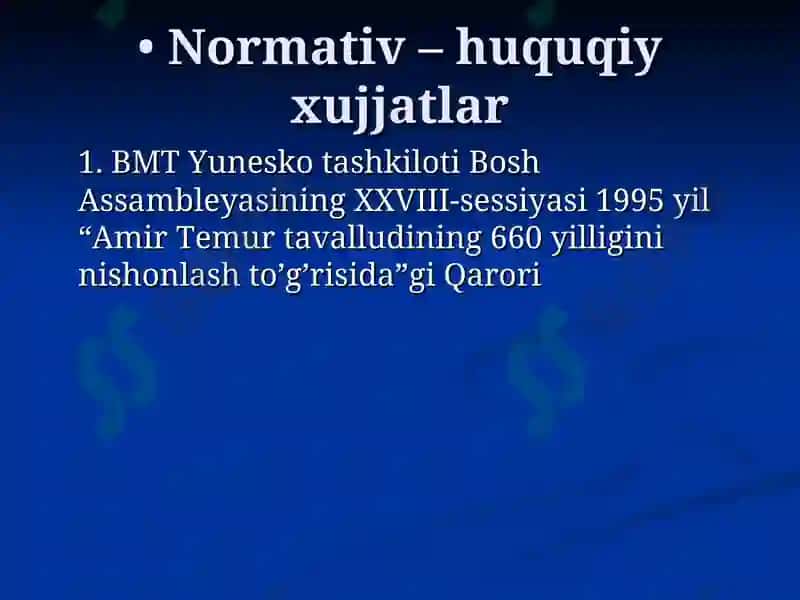 Amir Temur Va TemuriylarImperiyasi Davlati Va Huquqi 5