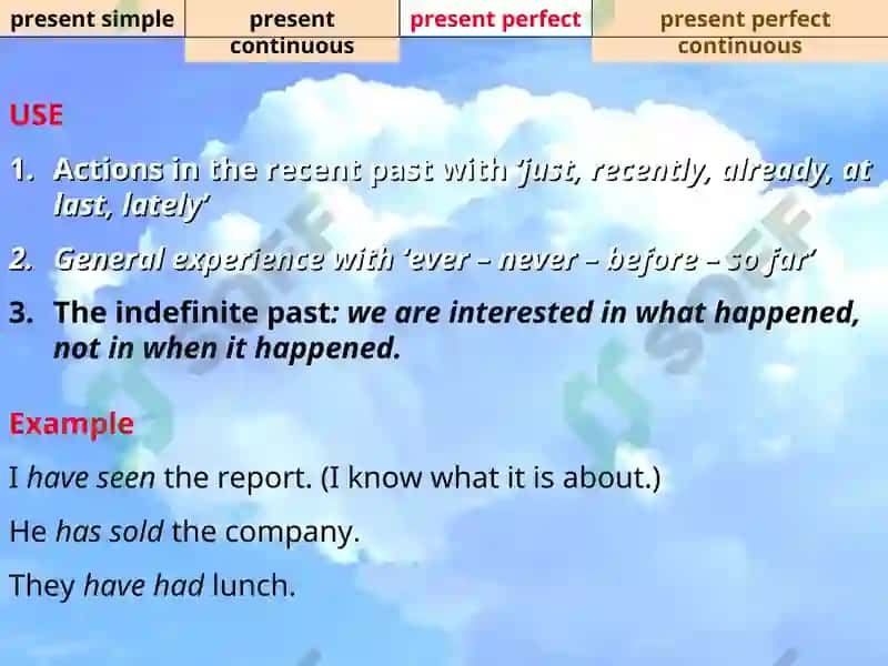 Tenses 5