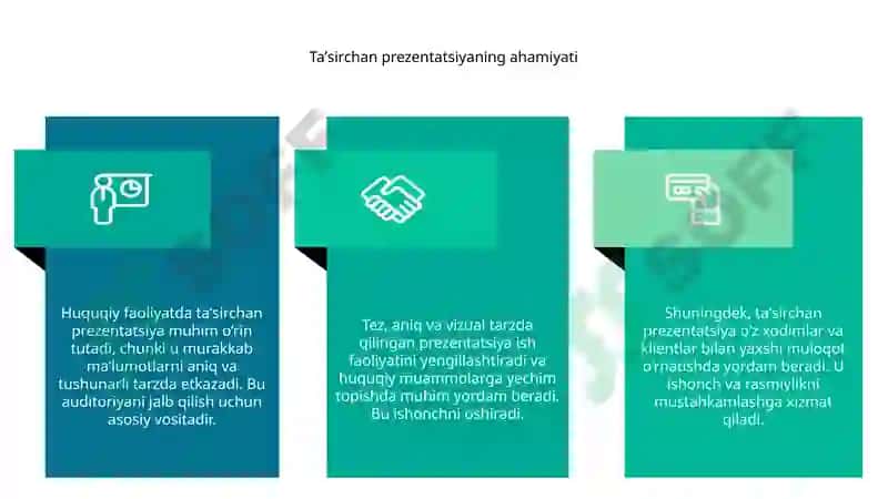 Huquqiy faoliyatda qoʻllaniladigan taʼsirchan prezentatsiya 5