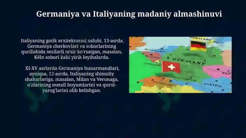 XI-XV asrlarda Germaniya va Italiya davlatlari 5