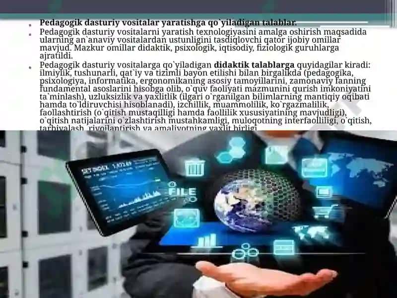 Dasturiy ta'lim va uni amalga oshirish usullari haqida tushuncha 5