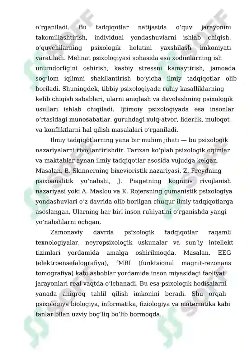 PSIXOLOGIK TADQIQOT TARKIBI VA MANTIQIY IZCHILLIGI 5