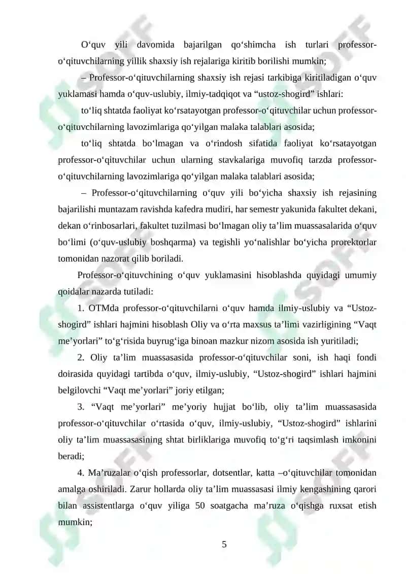 Dasturiy ta’minotni loyihalash va ishlab chiqish 5