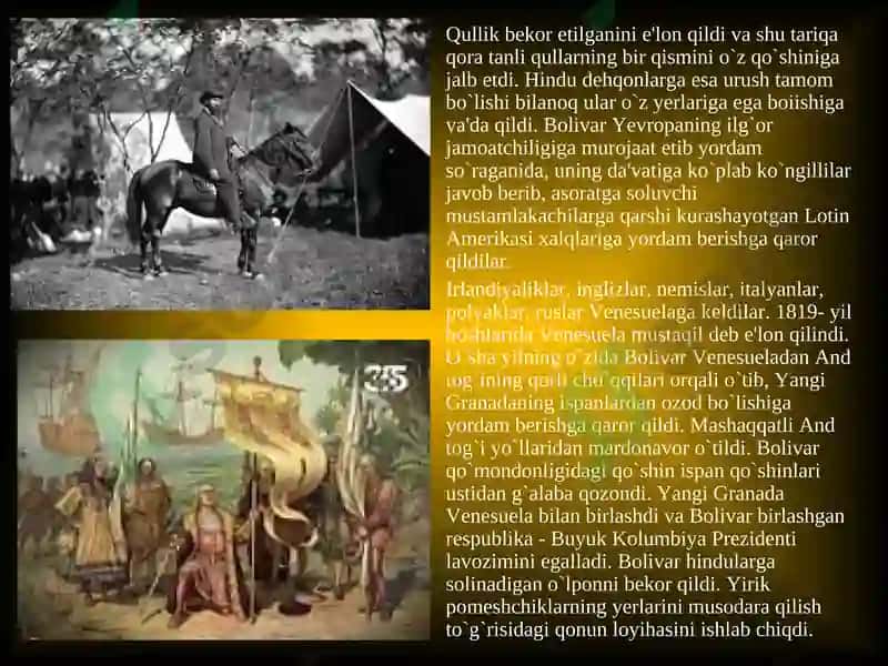 Lotin Amerikasi va Afrika Mamlakatlarda Milliy Ozodlik Kurashlari 5