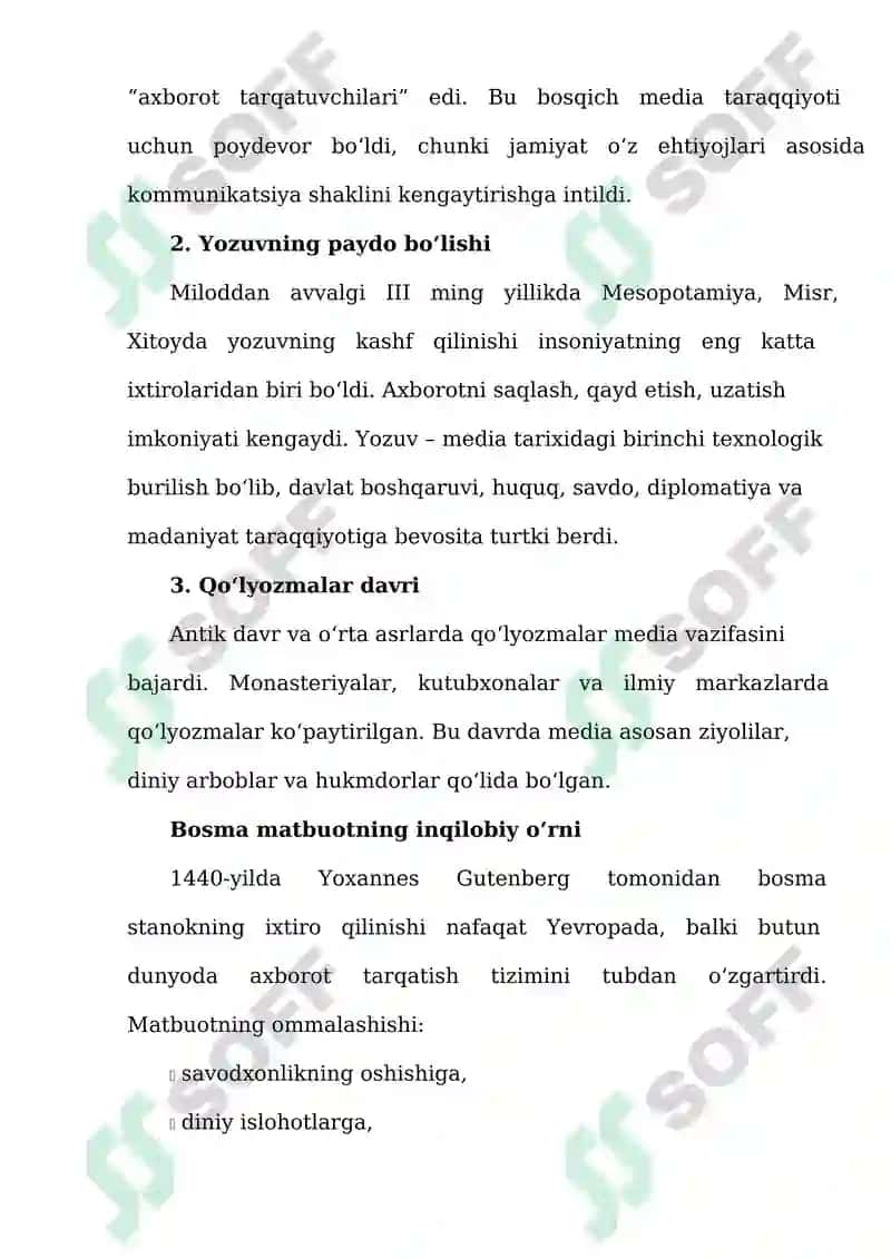 Ijtimoiy tarmoqlar zamonaviy media sifatida 5