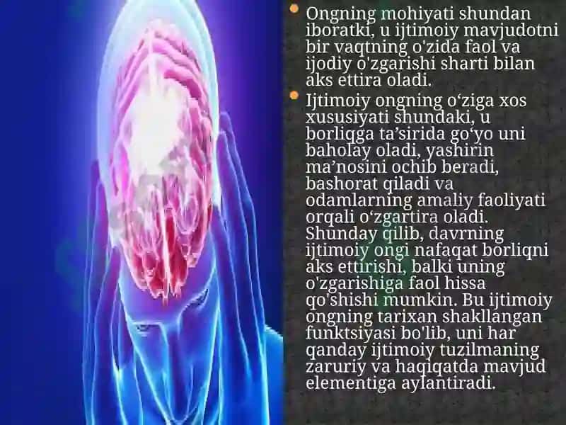 Ijtimoiy va individual ong haqida tushuncha 5