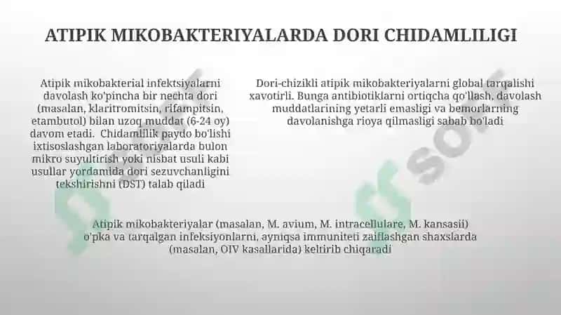 Atipik Mikobakterial Infektsiyalar 5