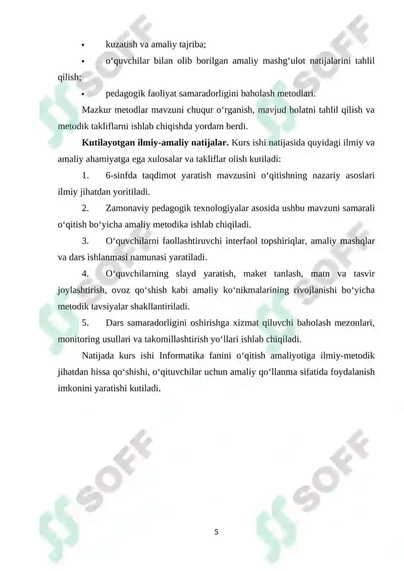 Taqdimotni yaratish rejasi. Maketni tanlash va slaydga matn, tasvir, ovoz qo‘shish 5