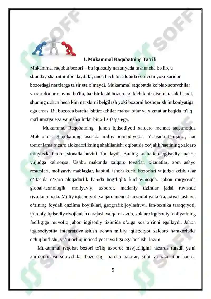 Mukammal raqobat 5