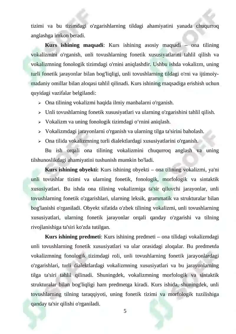 Ona tili va oʻqish savodxonligi va uni oʻqitish metodikasi 5
