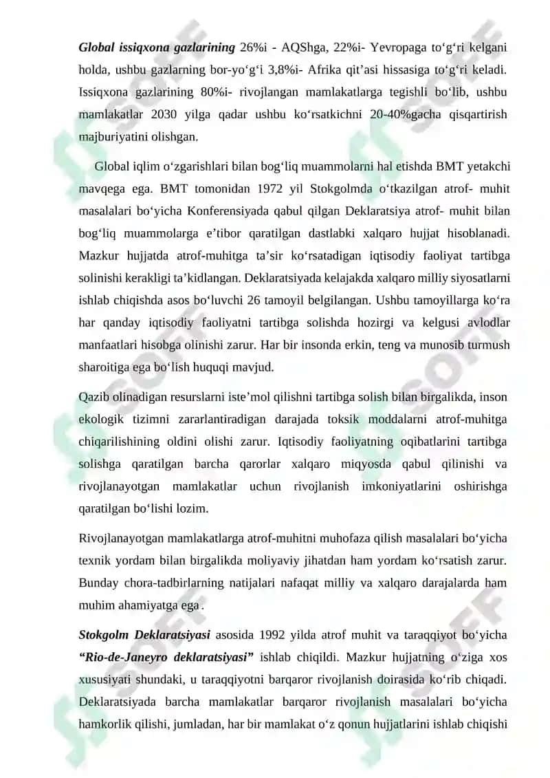 EKOLOGIK SIYOSAT VA UNI AMALGA OSHIRISHNING IQTISODIY MEXANIZMI. 5