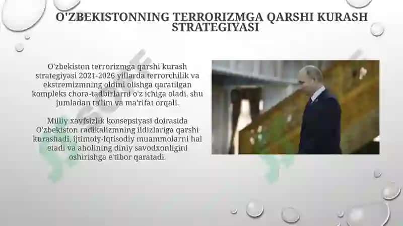 Markaziy Osiyodagi terrorizm, giyohvandlik va savdo 5