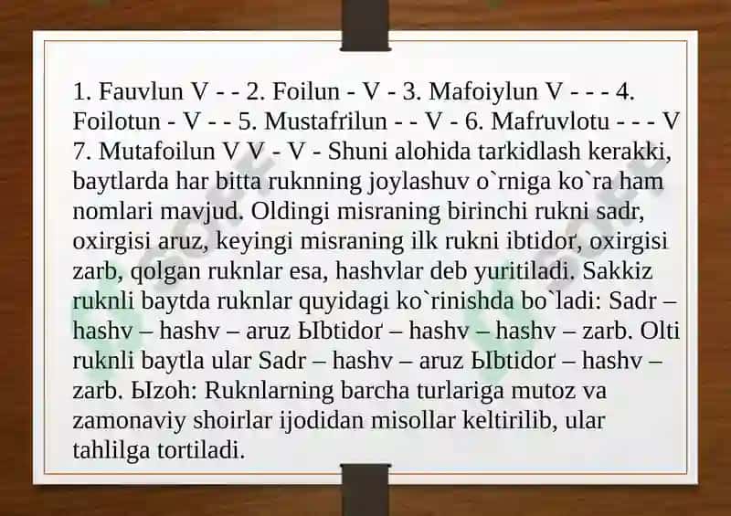 RUKNLAR VA ULARNING TARKIBI 5