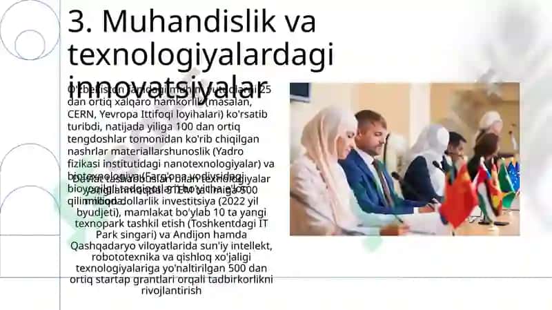 O'zbekiston ilm-fani:yangilanish va yutuqlar 5