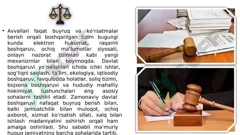 Zamonaviy ma’muriy huquq 5