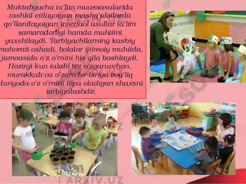 Maktabgacha ta'lim tashkilotlari   pedagog hodimlarining huquq va majburiyatlari 5