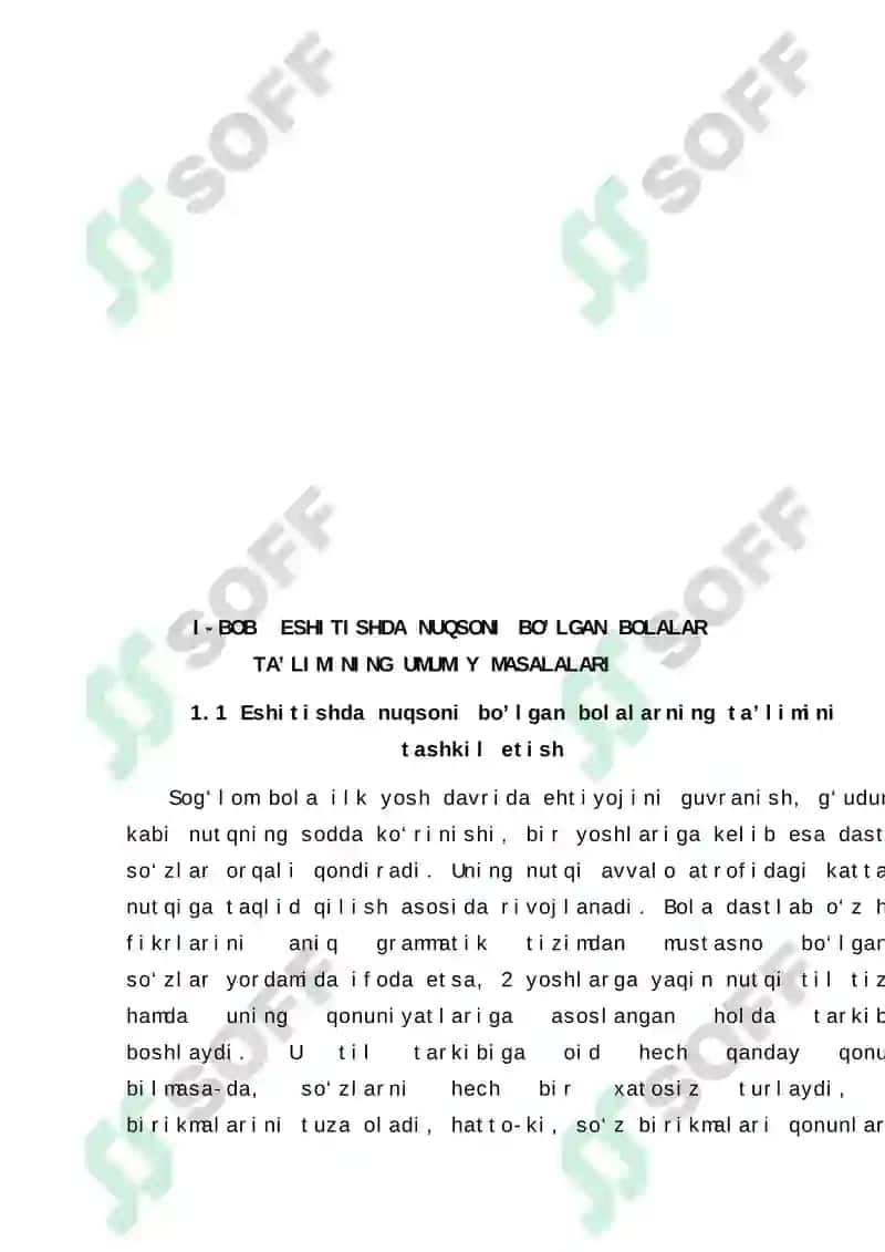 Eshitishda nuqsoni bo’lgan bolalar ta’lim tizimi 5