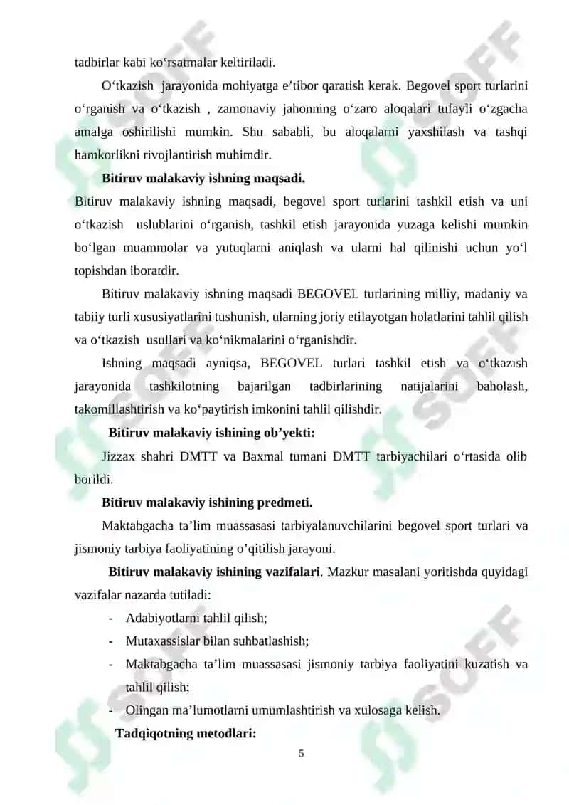 6-7 YOSHLI BOLALARGA BEGOVEL HAYDASH METODIKASINI O‘RGATISH VA UNING AFZALLIKLARI 5