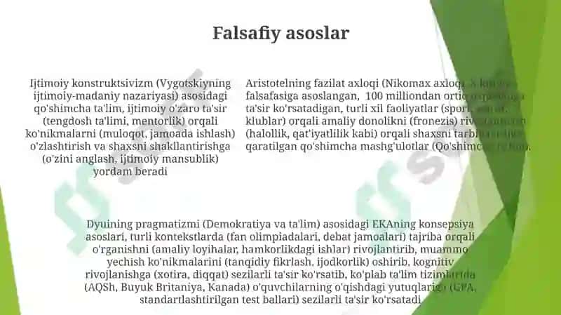 Fuqarolar faolligining qo'shimcha ta'limdagi (QT) konsepsiya asoslari 5