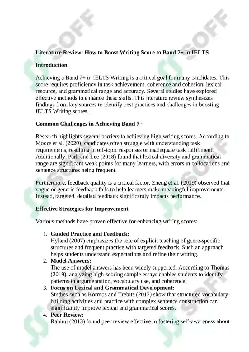 Boosting Writing Score to Band 7+ in IELTS 5