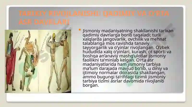 Jismoniy madaniyat Tushunchasi 5