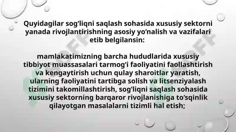 Sog'liq nisaqlash tizimi 5