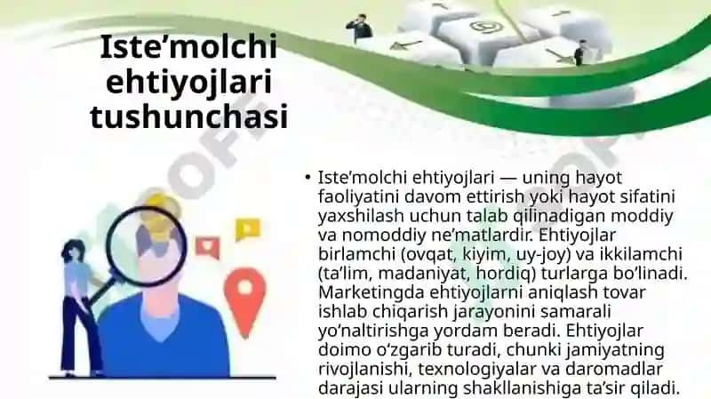 Iste’molchining bozordagi hatti-harakati va uning tanlov nazariyasi 5