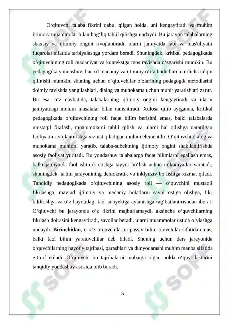 OʻQITUVCHINING ROLI VA OʻQUVCHI-SUBEKT PAZITSIYASI 5