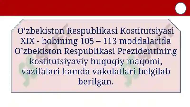 Yangi O’zbekistonda Prezident Sh.M.Mirziyoyev Rahbarligi va Tashabbusi Ostida Xaqchil Insonparvar Davlat Qurishda Amalga Oshirilayotgan Iqtisodiy-Siyosiy Ishlar 5