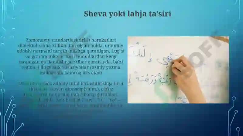 O'zbek adabiy tili me'yorlari 5