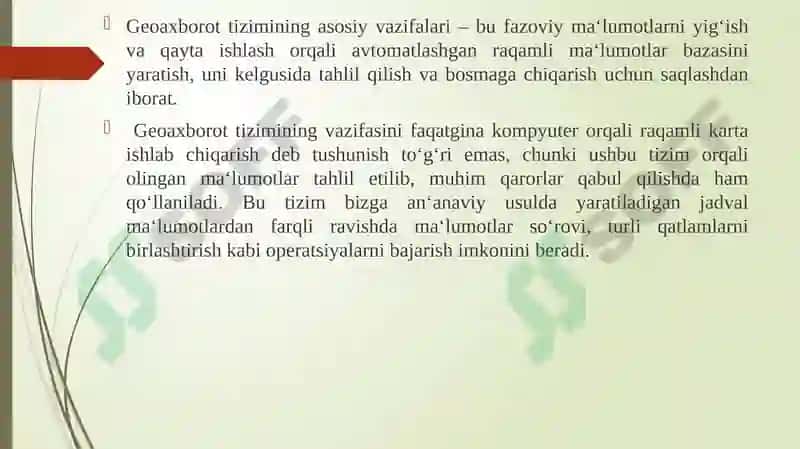 Tarixiy tadqiqotlarda geografik axborot tizimlarining o‘rni 5