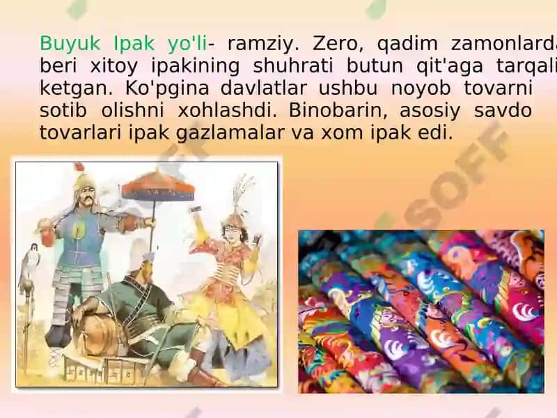 Buyuk Ipak yo‘li-muloqot yo‘li 5