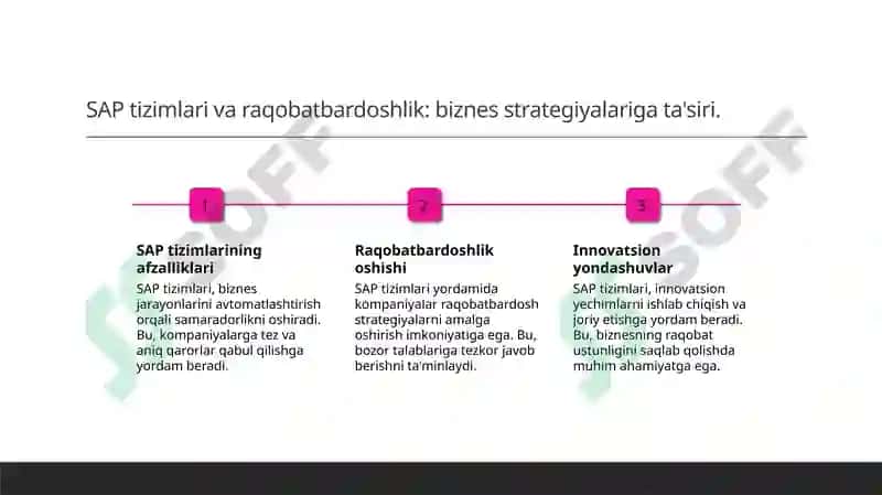 SAP tizimlari va iqtisodiy rivojlanish 5