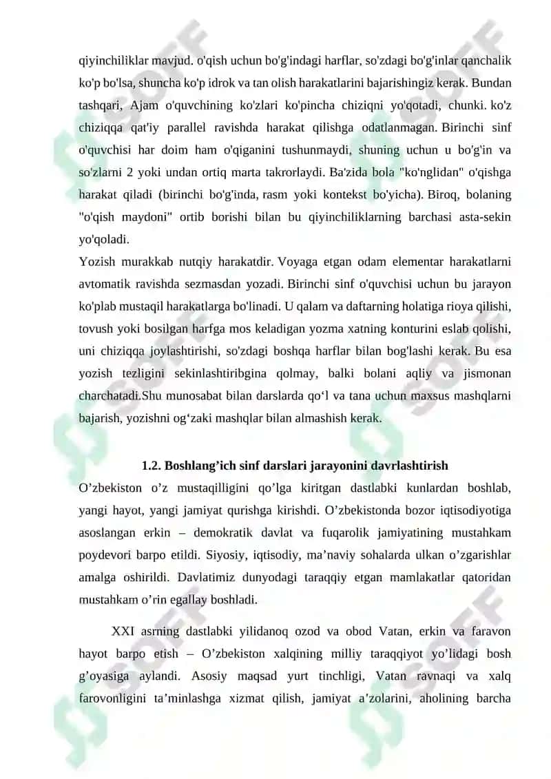 Boshlang’ich sinflarda “Gap” mavzusini o’rgatish metodikasi 5