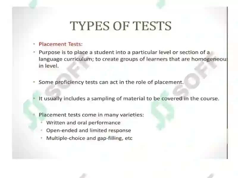 Language Skills Assessment 5