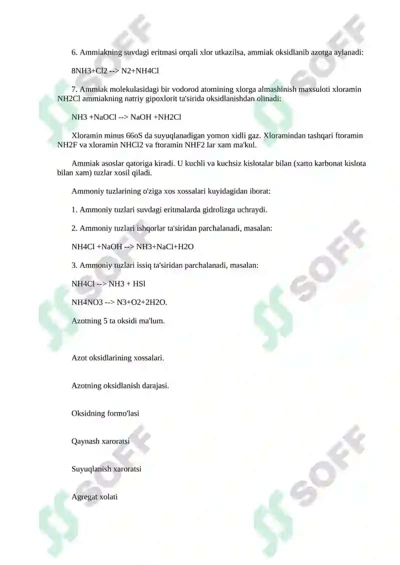 Beshinchi guruxning p – elementlari 5
