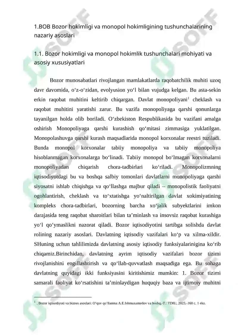 Mikroiqtisodiyot Kurs ishi 5