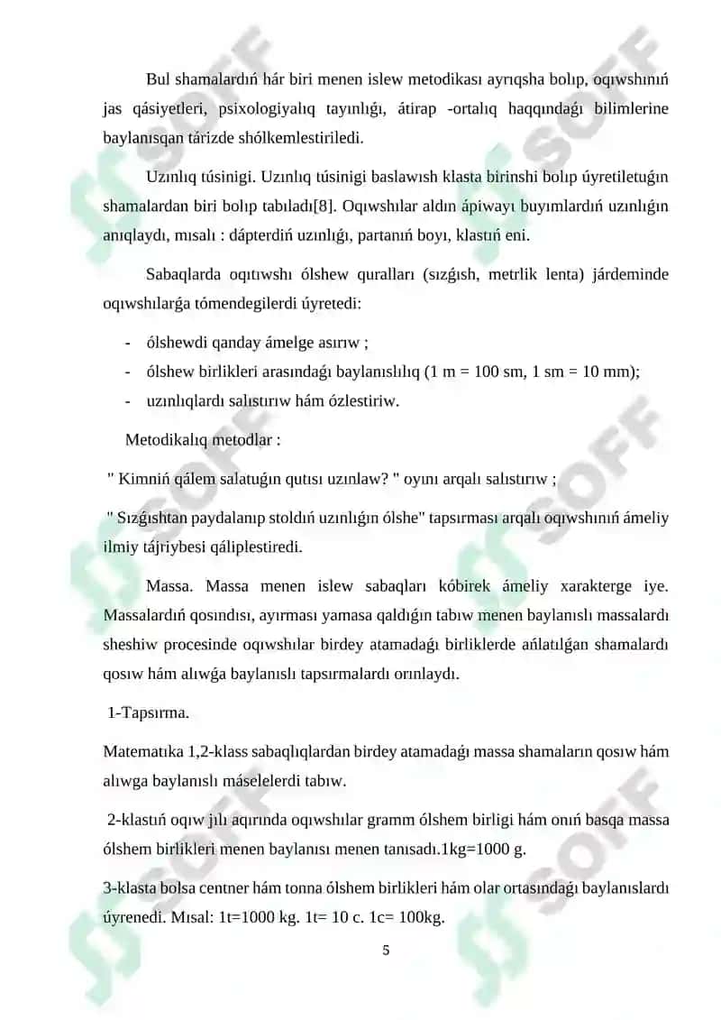 kurs ishi 5