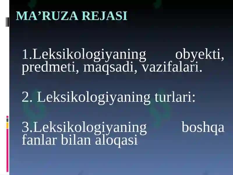 Leksikologiya. Frazeologiya. Leksikografiya 5