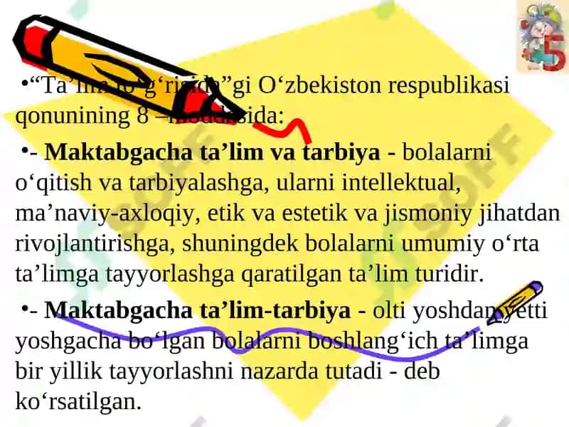 INKLUZIV TA’LIM VA GOSPITAL PEDAGOGIKA FANIDAN TAQDIMOTI 5