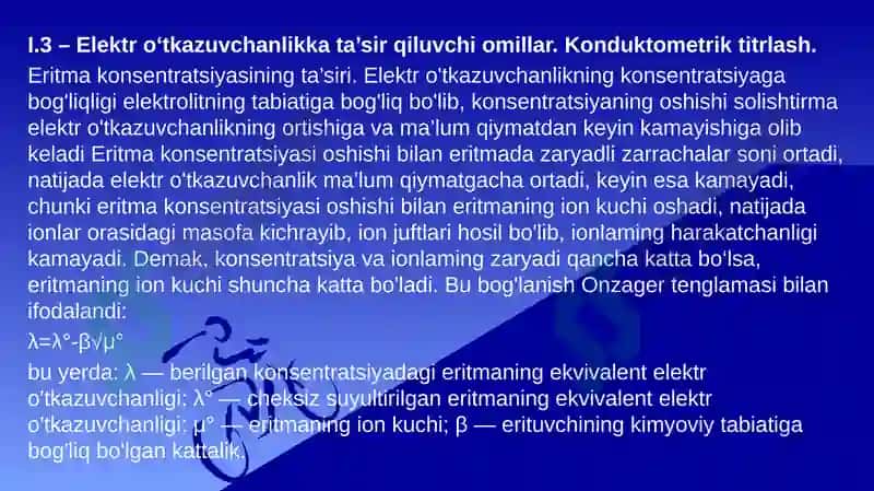 Konduktometrik analiz metodi 5