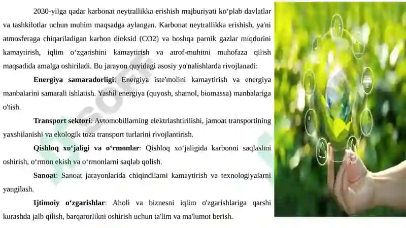 Atrof-muhitni himoy qilish milliy strategiyasi 5