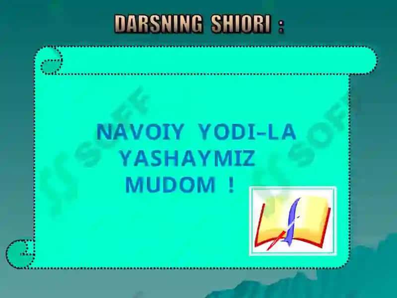Alisher Navoiy – buyuk mutafakkir va davlat arbobi 5