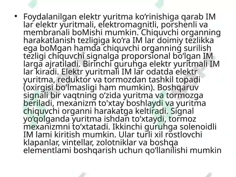 AVTOMATLASHTIRISHNING TEXNIK VOSITALARI VA RAQAMLI AVTOMATIKA 5
