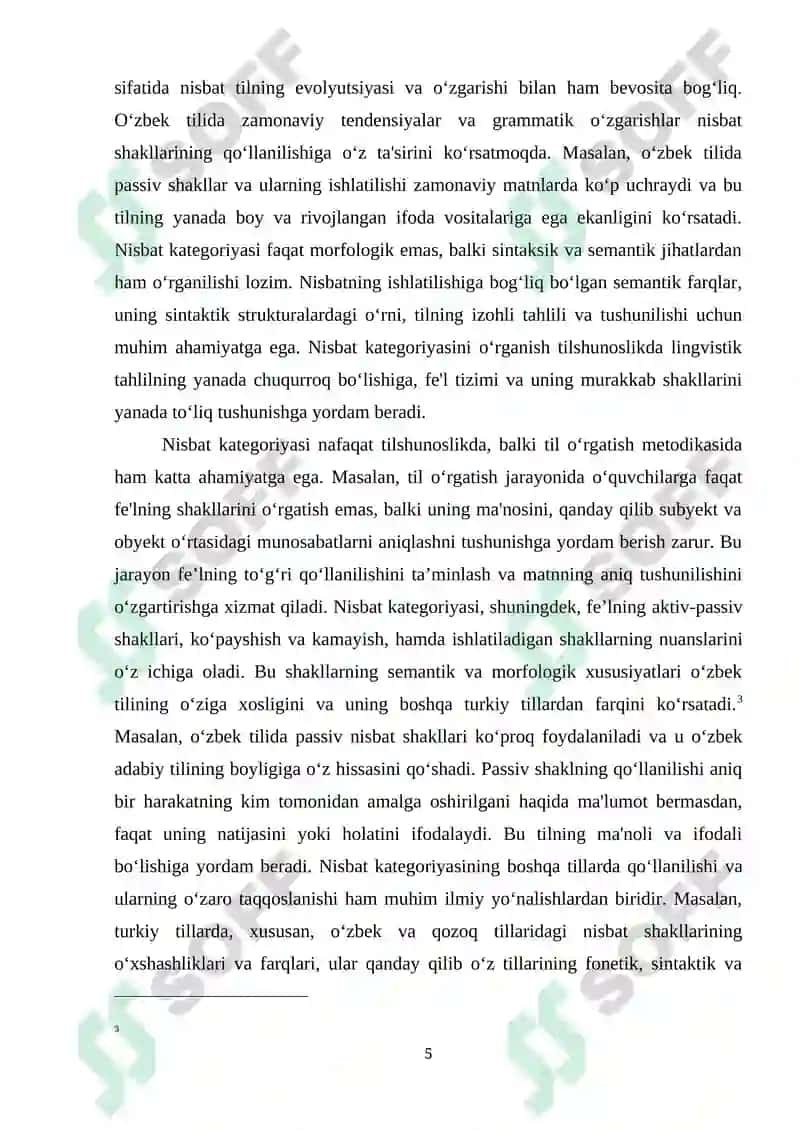 nisbat kategoriyasining oʻrganilishi 5