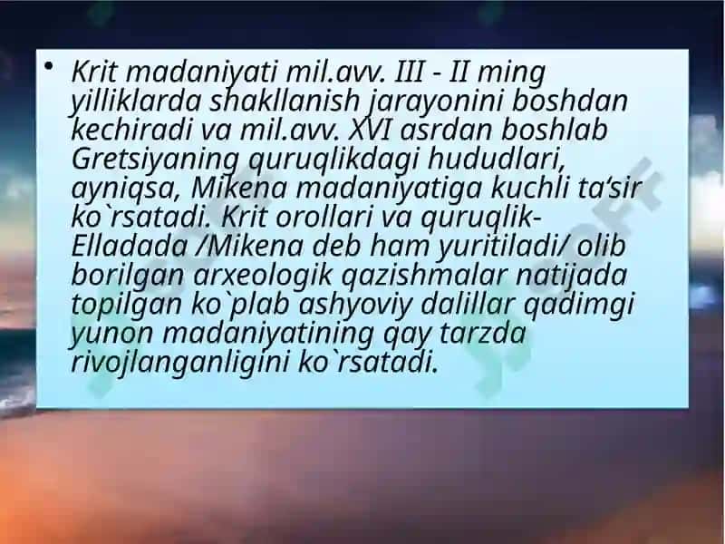 YUNON VA BAQTERIYA MADANIYATI 5