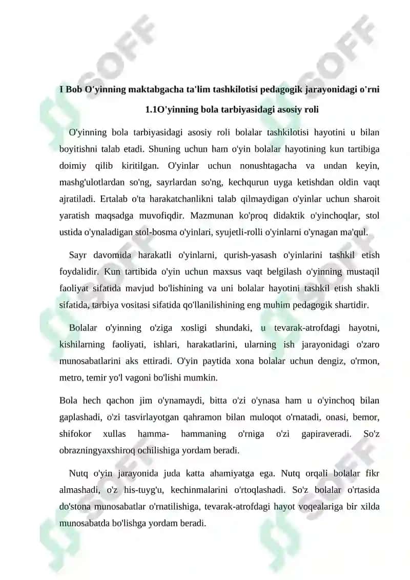 Maktabgacha ta’lim tashkilotlaridagi ta'lim –tarbiya jarayonida ilgʻor pedagogik va axborot texnologiyalardan foydalanish 5