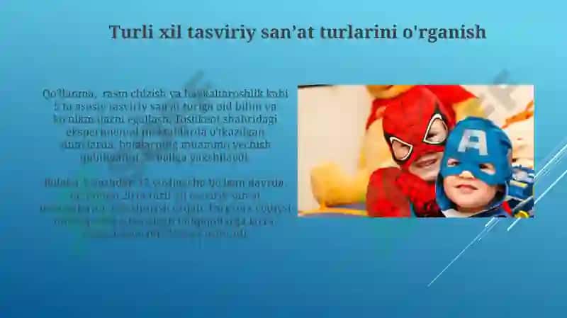 Tasviriy San'at va Bolaning Kognitiv Rivojlanishi 5