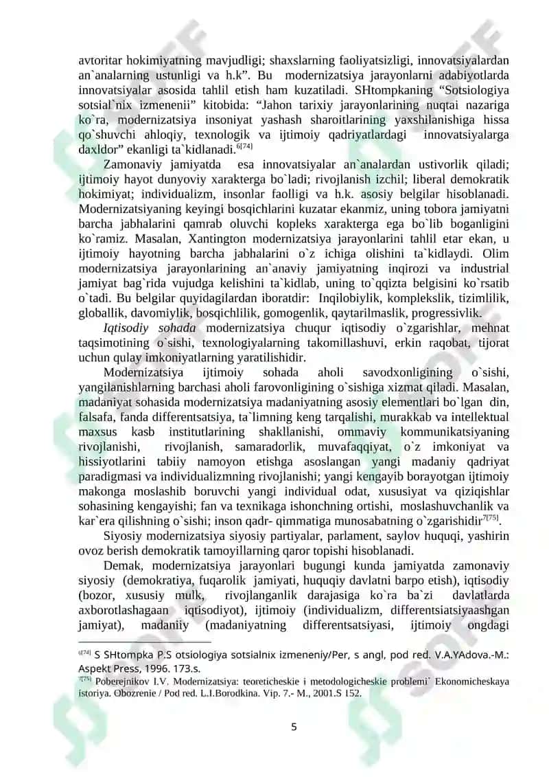Globallashuv va modernizatsiya 5