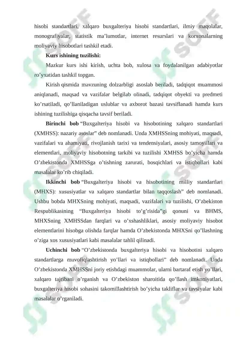 BUXGALTERIYA HISOBI VA HISOBOTINING XALQARO VA MILLIY STANDARTLARI XUSUSIYATLARI 5
